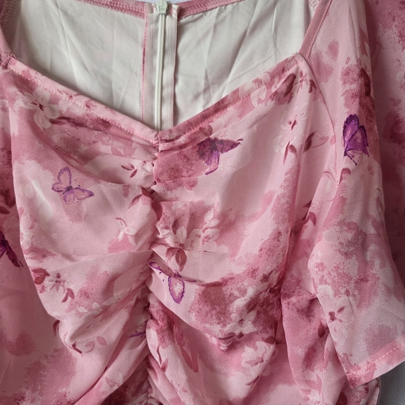 🧡 Floral Maxi Dress - Picture 4 of 7